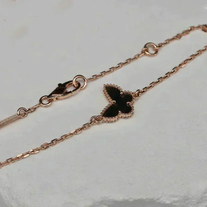 [Plus&Max]BUTTERFLY ONYX  BUTTERFLY BRACELET