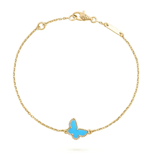 [Plus&Max]BUTTERFLY TURQUOISE BUTTERFLY BRACELET