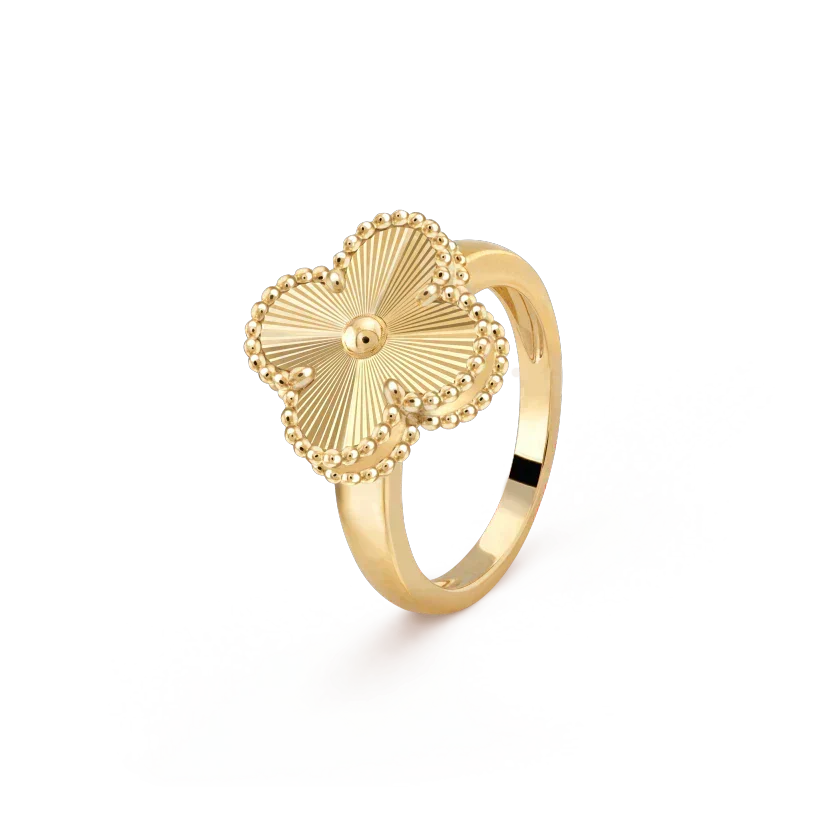 [Plus&Max]CLOVER GOLD RING