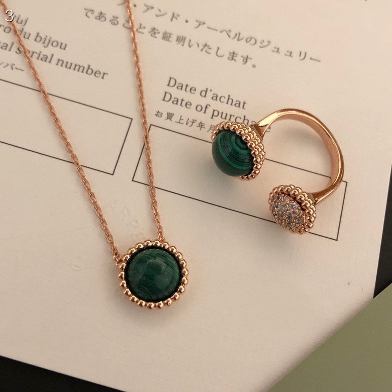 [Plus&Max]PERLEE COULEURS DIAMOND ROSE GOLD BETWEEN THE FINGER RING