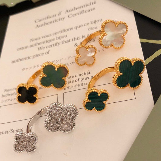 [Plus&Max]CLOVER BETWEEN THE FINGER RING
