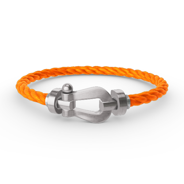 [Plus&Max]FORCE LARGE HORSESHOE NO DIAMOND BRACELET SILVER