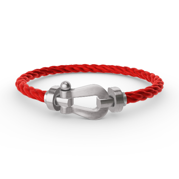 [Plus&Max]FORCE LARGE HORSESHOE NO DIAMOND BRACELET SILVER