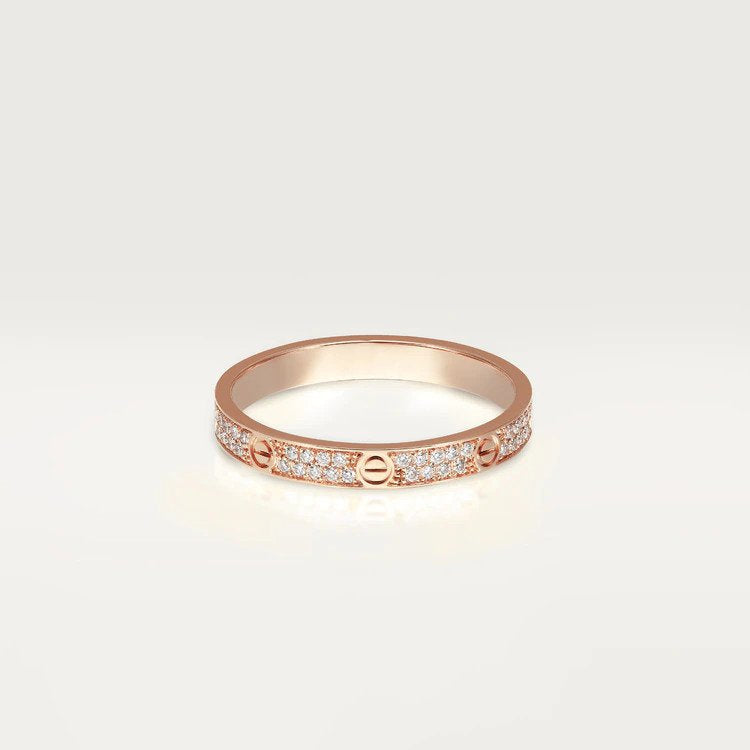 [Plus&Max]LOVE RING 2.65MM DIAMOND