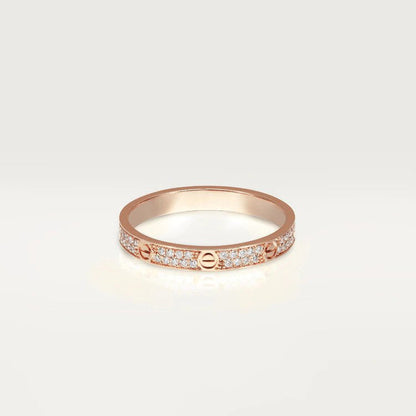 [Plus&Max]LOVE RING 2.65MM DIAMOND