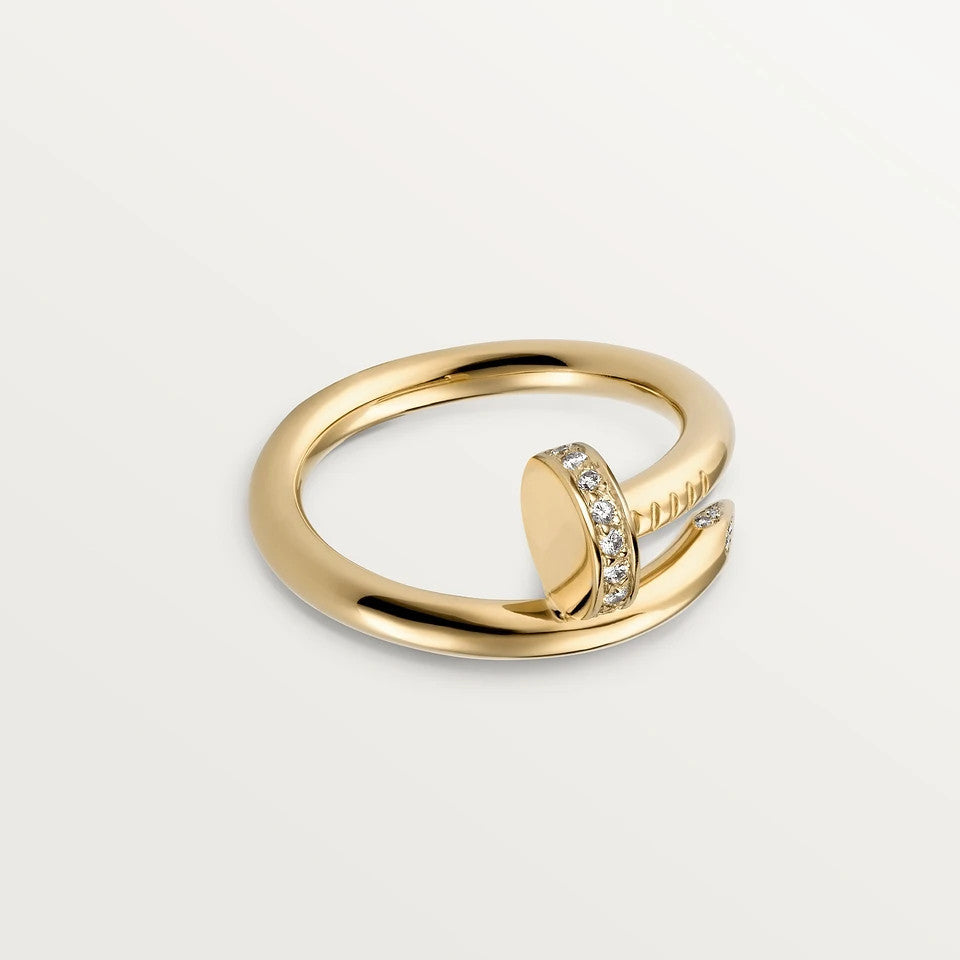 [Plus&Max]JUSTE RING 2.65MM GOLD DIAMOND