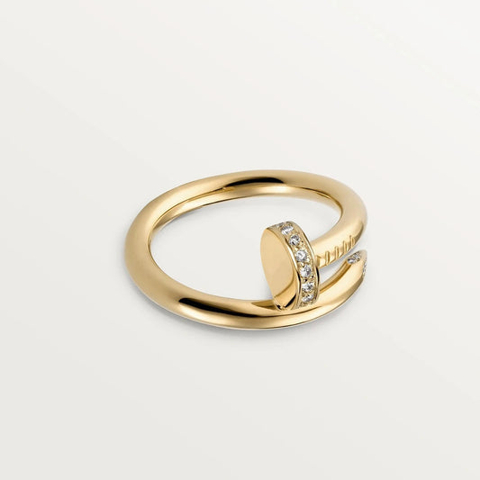 [Plus&Max]JUSTE RING 2.65MM GOLD DIAMOND