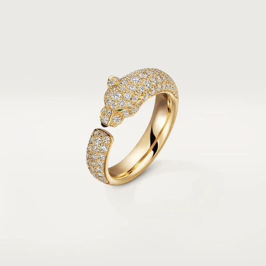 [Plus&Max]PANTHERE PINK GOLD DIAMOND RING