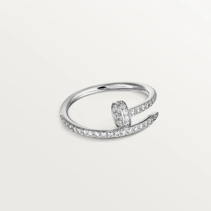 [Plus&Max]JUSTE RING 1.8MM SILVER DIAMONDS