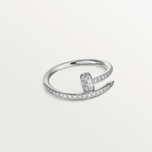 [Plus&Max]JUSTE RING 1.8MM SILVER DIAMONDS